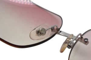 CHANEL シャネル カメリア サングラス ピンクスモークグラデーション プラスチック 62□15 120 4085 c.124/8D 美品 中古 4c075738