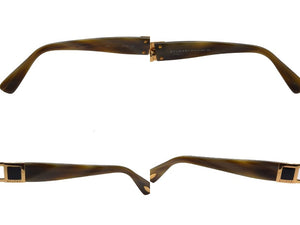 BVLGARI ブルガリ サングラス ブラウンレンズ マーブル 62□15 120 626 101/73 ゴールド金具 美品 中古 4c075739
