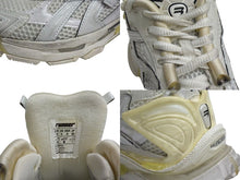 Load image into Gallery viewer, BALENCIAGA バレンシアガ Runner スニーカー ホワイト ランナー ラバー ポリウレタン ポリエステル 772774W3RMU9000 サイズ38 美品 中古 4c075755