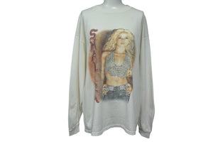 VINTAGE ビンテージ SHAKIRA シャキーラ 2003 Tour of the Mongoose Bootleg 長袖Ｔシャツ サイズ L 美品 中古 4c075758