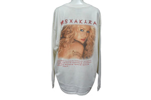 VINTAGE ビンテージ SHAKIRA シャキーラ 2003 Tour of the Mongoose Bootleg 長袖Ｔシャツ サイズ L 美品 中古 4c075758