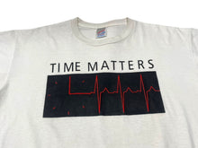 画像をギャラリービューアに読み込む, VINTAGE ヴィンテージ 90&#39;s Time Matters タイムマターズ 半袖Tシャツ サイズXL ホワイト コットン 古着 美品 中古 4c075766 