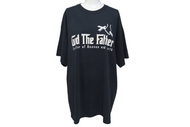 VINTAGE ヴィンテージ God the Father ゴッドザファーザー 半袖Tシャツ サイズXL サンプリング ムービー パロディ 古着 美品 中古 4c075770 