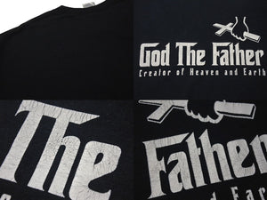 VINTAGE ヴィンテージ God the Father ゴッドザファーザー 半袖Tシャツ サイズXL サンプリング ムービー パロディ 古着 美品 中古 4c075770 