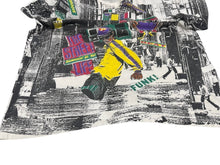Load image into Gallery viewer, VINTAGE ヴィンテージ 90&#39;s The street life 総柄プリントTシャツ サイズ2XL コットン HIP HOP マルチカラー 美品 中古 4c075774
