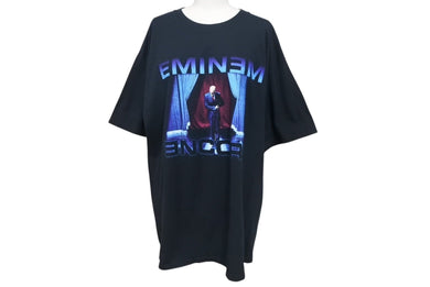 極美品 VINTAGE ヴィンテージ 00s 2004年製 EMINEM エミネム ENCORE アンコール 半袖Tシャツ サイズL ブラック 古着 中古 4c075775