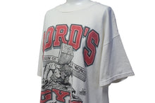 画像をギャラリービューアに読み込む, VINTAGE ヴィンテージ 1990年製 LORD&#39;S GYM ローズジム Tシャツ サイズL ジーザスクライド ホワイト 古着 中古 4c075779 