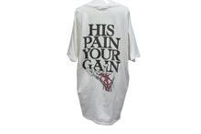 画像をギャラリービューアに読み込む, VINTAGE ヴィンテージ 1990年製 LORD&#39;S GYM ローズジム Tシャツ サイズL ジーザスクライド ホワイト 古着 中古 4c075779 