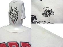 画像をギャラリービューアに読み込む, VINTAGE ヴィンテージ 1990年製 LORD&#39;S GYM ローズジム Tシャツ サイズL ジーザスクライド ホワイト 古着 中古 4c075779 