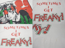 Load image into Gallery viewer, VINTAGE ヴィンテージ SOMETIMES I GET FREAKY! 半袖Tシャツ サイズXL ホワイト ADVANCE ATHLETIC 古着 美品 中古 4c075781