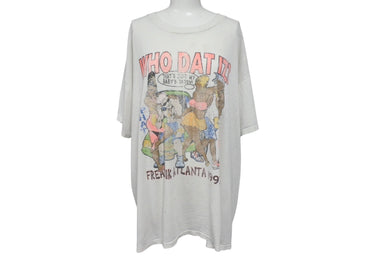VINTAGE ヴィンテージ 1997年 WHO DAT IZ? FREAKNIK ATLANTA 半袖Tシャツ サイズXL アトランタ 古着 良品 中古 4c075782 