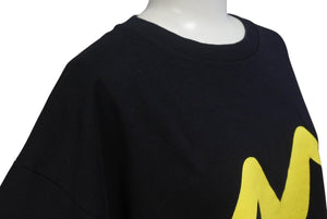 VINTAGE ヴィンテージ マクドナルドサンプリング 気に入っています 半袖Tシャツ サイズL コットン ブラック 古着 美品 中古 4c075784 