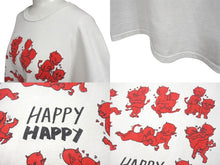 画像をギャラリービューアに読み込む, VINTAGE ヴィンテージ 90&#39;s Devil Sex Positions デビルセックスポジション半袖Tシャツ サイズL ホワイト 美品 中古 4c075786 