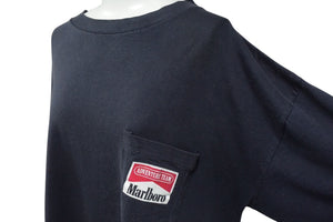[中古/中古]半袖Ｔシャツ VINTAGE ヴィンテージ Marlboro SNAKE PASS Tシャツ ブラック コットン Bランク 中古 4c075795 