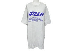 極美品 VINTAGE ヴィンテージ 90's SPEED スピード ムービーTシャツ サイズL 1994年製 キアヌリーブス グレー 映画 中古 4c075804
