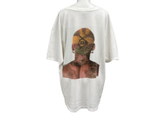 Load image into Gallery viewer, VINTAGE ヴィンテージ DUNLOP ダンロップ DENIS RODMAN デニスロッドマン プロモーションTシャツ ホワイト サイズL 美品 中古 4c075808