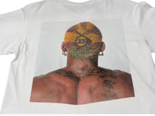 Load image into Gallery viewer, VINTAGE ヴィンテージ DUNLOP ダンロップ DENIS RODMAN デニスロッドマン プロモーションTシャツ ホワイト サイズL 美品 中古 4c075808