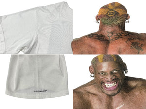 VINTAGE ヴィンテージ DUNLOP ダンロップ DENIS RODMAN デニスロッドマン プロモーションTシャツ ホワイト サイズL 美品 中古 4c075808
