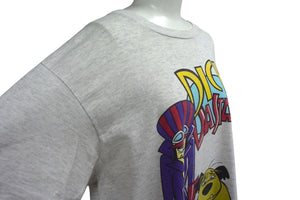 VINTAGE ヴィンテージ Dick Dastardly ディックダスタードリー 半袖Tシャツ 1993年製 グレー コットン サイズL 美品 中古 4c075809 