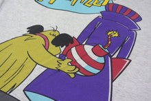 画像をギャラリービューアに読み込む, VINTAGE ヴィンテージ Dick Dastardly ディックダスタードリー 半袖Tシャツ 1993年製 グレー コットン サイズL 美品 中古 4c075809 