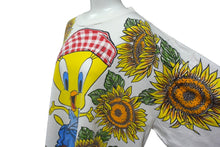 画像をギャラリービューアに読み込む, VINTAGE ヴィンテージ TWEETY トゥイーティー 半袖Tシャツ LOONEY TUNES ルーニーテューンズ ホワイト 美品 中古 4c075810 