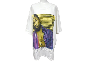 VINTAGE ヴィンテージ 00s PHARRELL WILLIAMS ファレル ウィリアムス フォトTシャツ コットン ホワイト サイズXL 美品 中古 4c075811