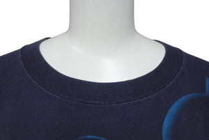 VINTAGE ヴィンテージ ミッキー ミッキー オフィシャル 半袖Tシャツ コットン ネイビー ベージュ ONE SIZE 良品 中古 4c075813 