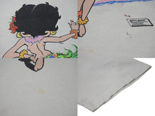 Load image into Gallery viewer, VINTAGE ヴィンテージ BETTY BOOP ベティー ブープ 半袖Tシャツ 1989年製 フラダンス サイズL 良品 中古 4c075814 正規品