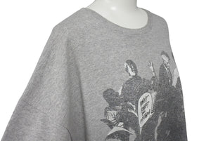 OLD STUSSY オールドステューシー フォト半袖Tシャツ 古着 ヴィンテージ コットン グレー ブラック サイズXL 美品 中古 4c075818 