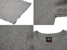 画像をギャラリービューアに読み込む, OLD STUSSY オールドステューシー フォト半袖Tシャツ 古着 ヴィンテージ コットン グレー ブラック サイズXL 美品 中古 4c075818 