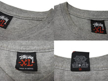 画像をギャラリービューアに読み込む, OLD STUSSY オールドステューシー フォト半袖Tシャツ 古着 ヴィンテージ コットン グレー ブラック サイズXL 美品 中古 4c075818 