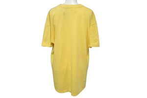 VINTAGE ヴィンテージ シェル パロディ ヘル半袖Tシャツ コットン イエロー レッド サイズL 良品 中古 4c075822 