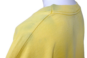 VINTAGE ヴィンテージ シェル パロディ ヘル半袖Tシャツ コットン イエロー レッド サイズL 良品 中古 4c075822 