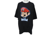 画像をギャラリービューアに読み込む, VINTAGE ヴィンテージ マリオ パロディ Wiid 半袖Tシャツ サイズXL WEED ウィード マリファナ 古着 黒 美品 中古 4c075827 