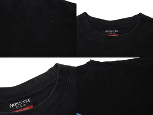 VINTAGE ヴィンテージ マリオ パロディ Wiid 半袖Tシャツ サイズXL WEED ウィード マリファナ 古着 黒 美品 中古 4c075827 