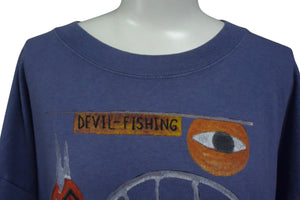 VINTAGE ヴィンテージ 90s HOUSE OF BLUES ハウスオブブルース 半袖Tシャツ コットン パープル系 サイズXL 美品 中古 4c075828