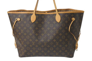 LOUIS VUITTON ルイヴィトン ハンドバッグ ネヴァーフルGM モノグラム M40990 ゴールド金具 美品 中古 4c075847