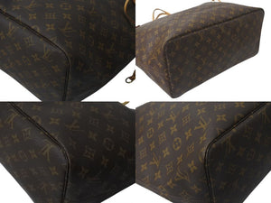 LOUIS VUITTON ルイヴィトン ハンドバッグ ネヴァーフルGM モノグラム M40990 ゴールド金具 美品 中古 4c075847