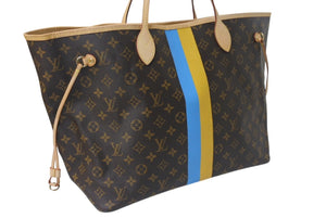 極美品 LOUIS VUITTON ルイヴィトン ハンドバッグ ネヴァーフルGM モノグラム ゴールド金具 中古 4c075849
