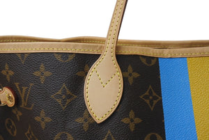 極美品 LOUIS VUITTON ルイヴィトン ハンドバッグ ネヴァーフルGM モノグラム ゴールド金具 中古 4c075849