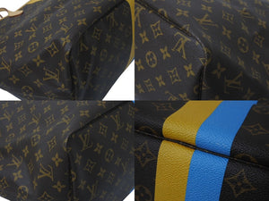 極美品 LOUIS VUITTON ルイヴィトン ハンドバッグ ネヴァーフルGM モノグラム ゴールド金具 中古 4c075849