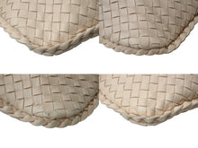 Load image into Gallery viewer, BOTTEGA VENETA ボッテガヴェネタ イントレチャート ワンショルダーバッグ ホーボーバッグ ラージ ピンクベージュ 美品 中古 4c075857
