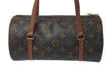 Load image into Gallery viewer, LOUIS VUITTON ルイヴィトン パピヨンPM 26 筒形 ハンドバック ブラウン モノグラム M51366 美品 中古 4c075859