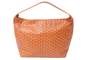 極美品 GOYARD ゴヤール フィッジ ホーボー ワンショルダーバッグ ショルダーバッグ ABA020087 PVC オレンジ 中古 4c075864