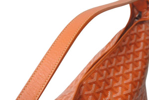 極美品 GOYARD ゴヤール フィッジ ホーボー ワンショルダーバッグ ショルダーバッグ ABA020087 PVC オレンジ 中古 4c075864
