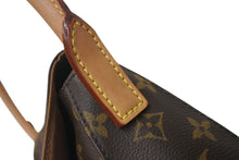 Load image into Gallery viewer, 極美品 LOUIS VUITTON ルイヴィトン モノグラム ミニルーピング ショルダーバッグ M51147 PVC レザー ブラウン 中古 4c075871