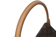 Load image into Gallery viewer, 極美品 LOUIS VUITTON ルイヴィトン モノグラム ミニルーピング ショルダーバッグ M51147 PVC レザー ブラウン 中古 4c075871