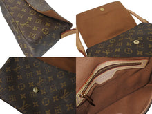 Load image into Gallery viewer, 極美品 LOUIS VUITTON ルイヴィトン モノグラム ミニルーピング ショルダーバッグ M51147 PVC レザー ブラウン 中古 4c075871