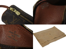 Load image into Gallery viewer, LOUIS VUITTON ルイヴィトン ハンドバック パピヨン30 GM 筒型 モノグラム M51385 ゴールド金具 ブラウン ポーチ付き 美品 中古 4c075872