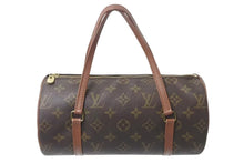 Load image into Gallery viewer, 極美品 LOUIS VUITTON ルイヴィトン モノグラム パピヨン 26 ハンドバッグ M51365 TH0992 ブラウン 中古 4c075873